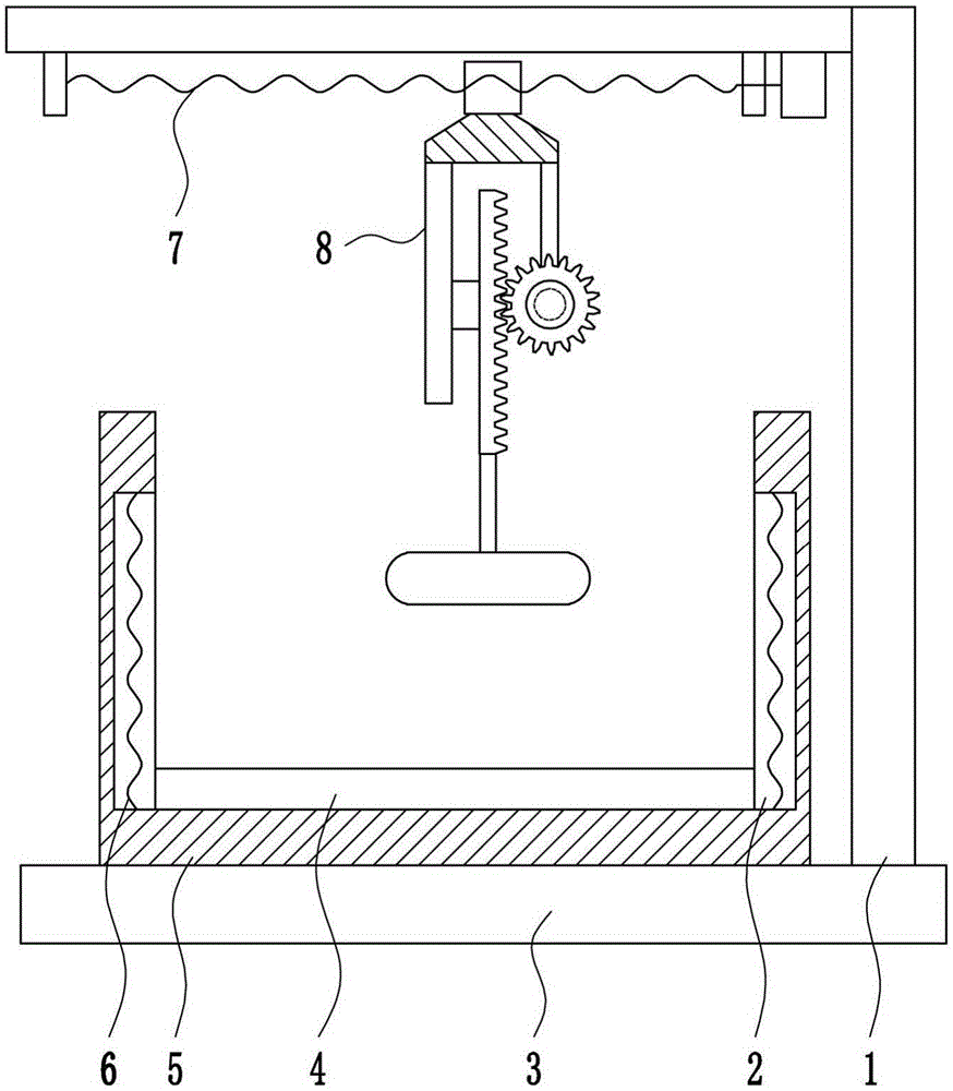 Leather softening device