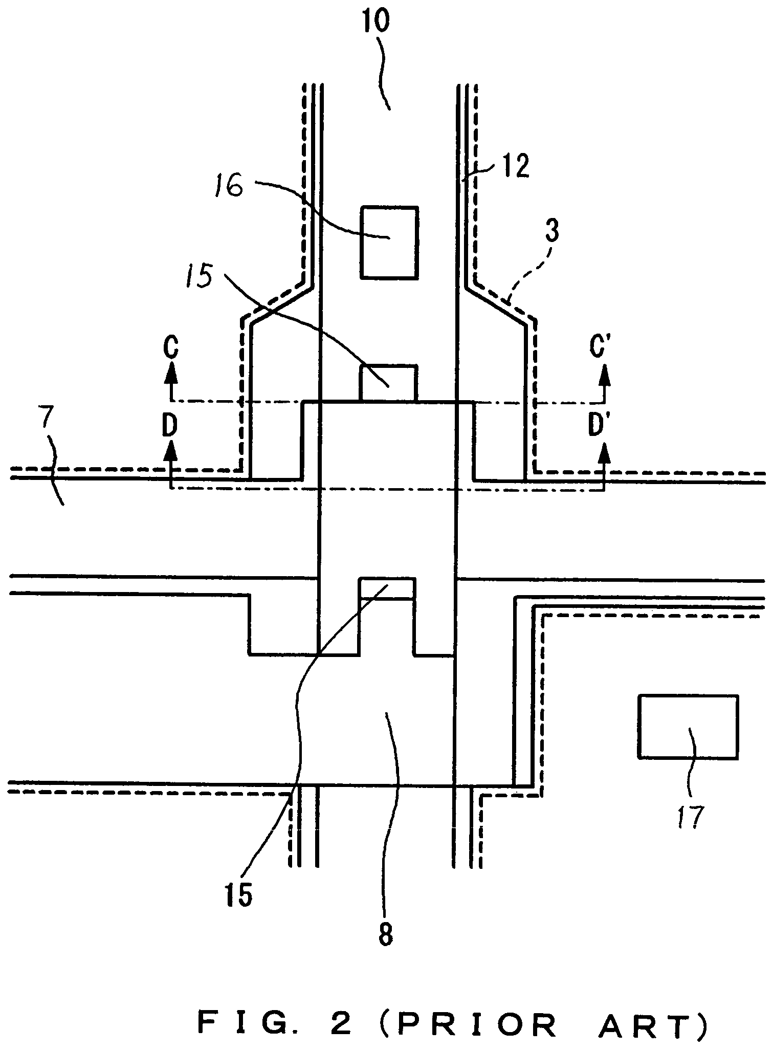 Thin-film transistor with semiconductor layer and off-leak current characteristics