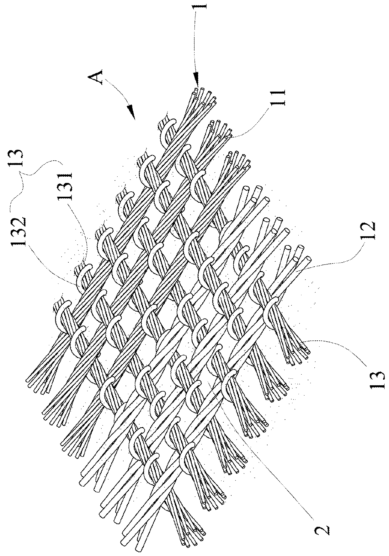 Composite fabric structure for avoiding radar detection