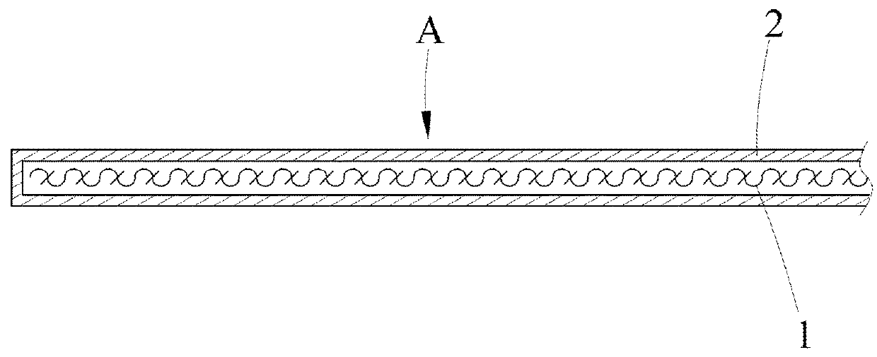 Composite fabric structure for avoiding radar detection