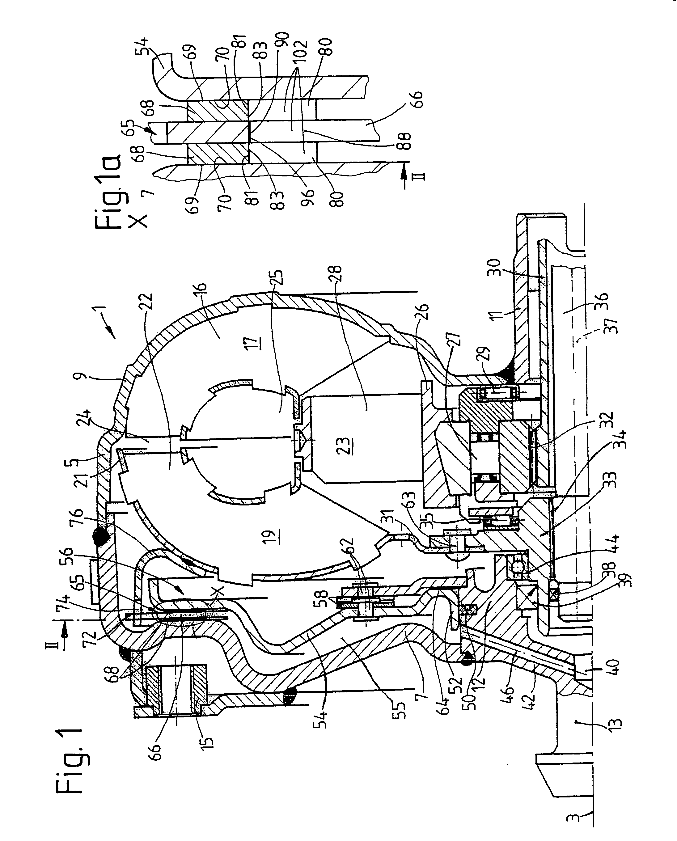 Bridging clutch for a hydrodynamic torque converter