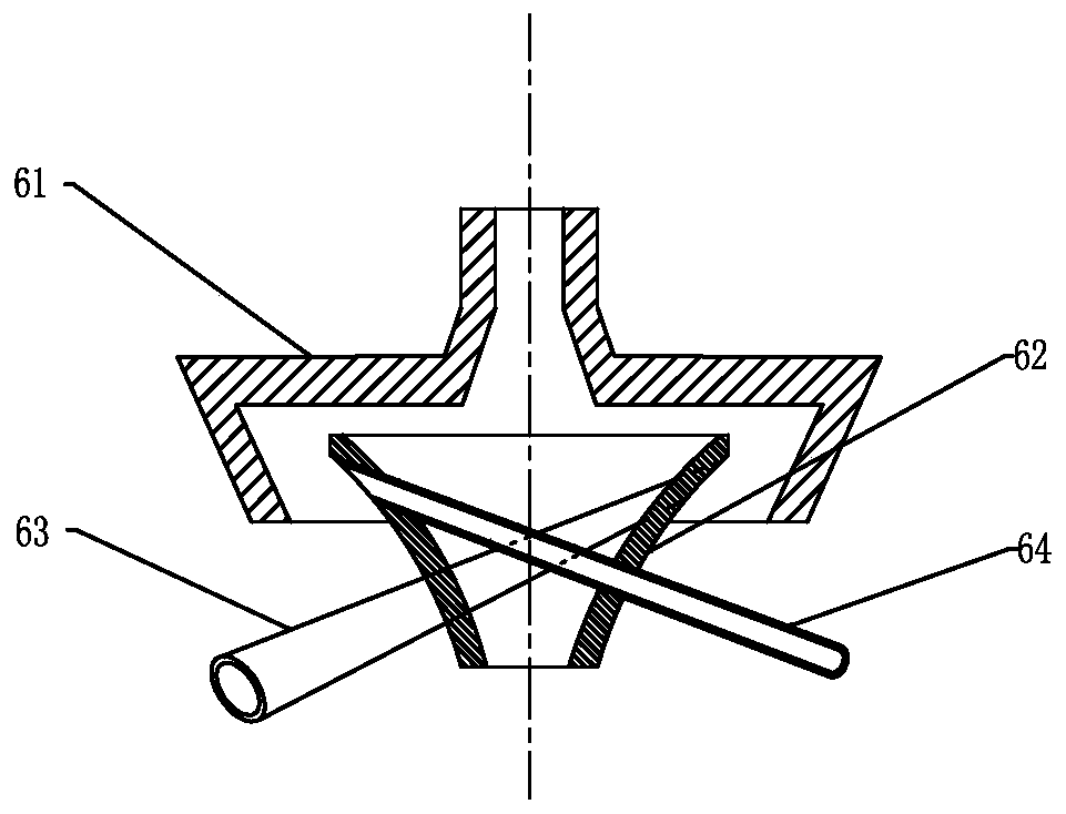 Production device and process of rotor-spun filament as well as short-fiber core-spun yarn and covered yarn