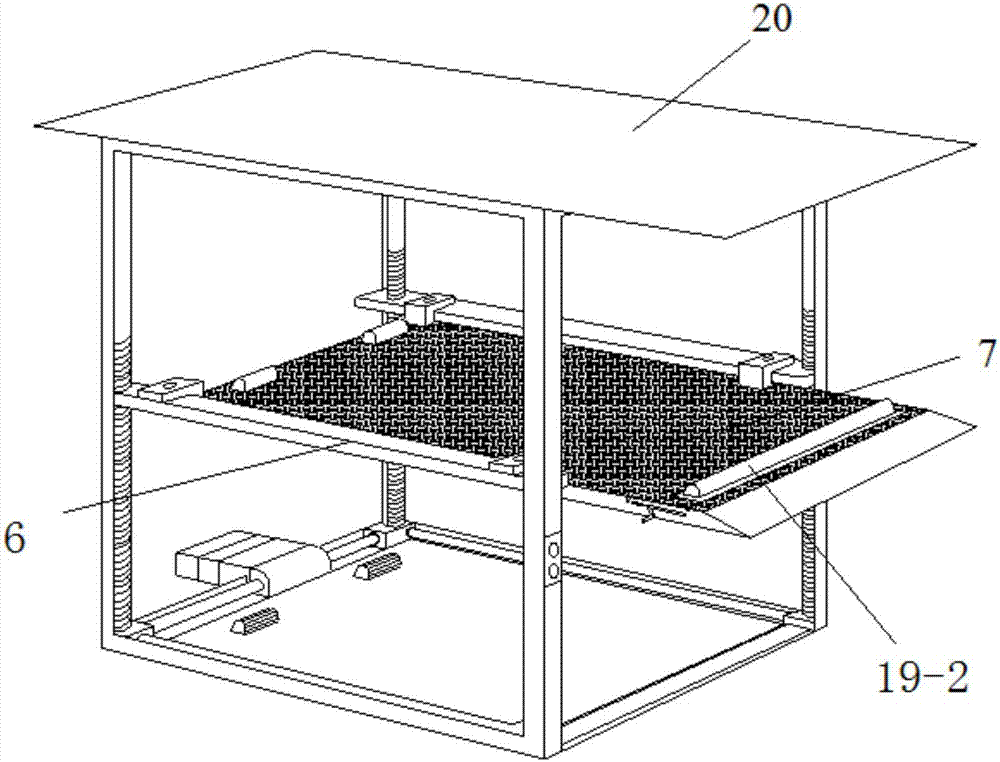 Parking space layer-adding device and automatic car-blocking device for same