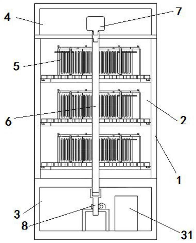 Culture device for microbiological examination and working method thereof