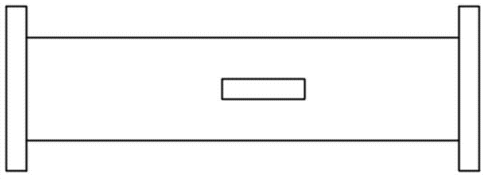 High temperature calibration device and calibration method for microwave dielectric material testing