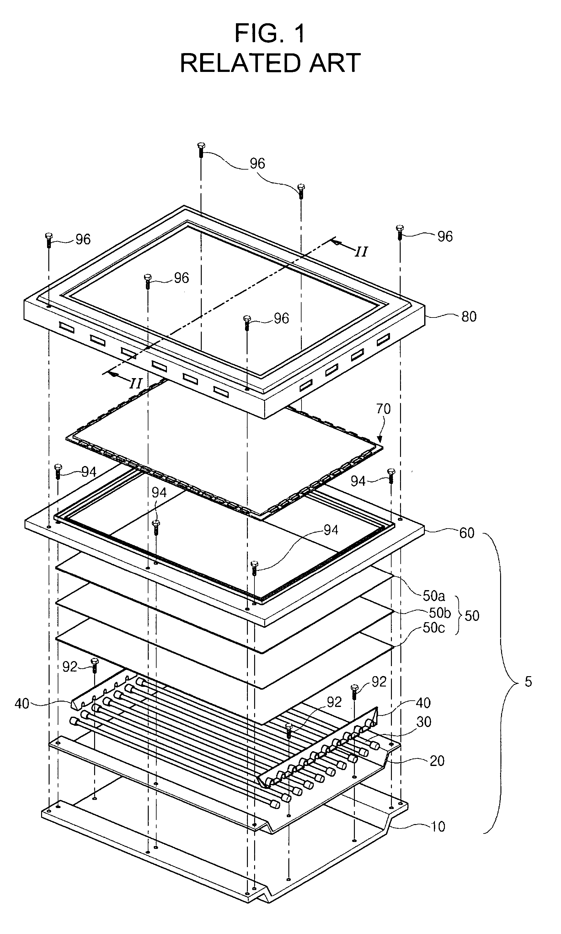 Backlight unit, liquid crystal display device using the same, and method of fabricating the same