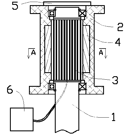 Electromagnetic reel