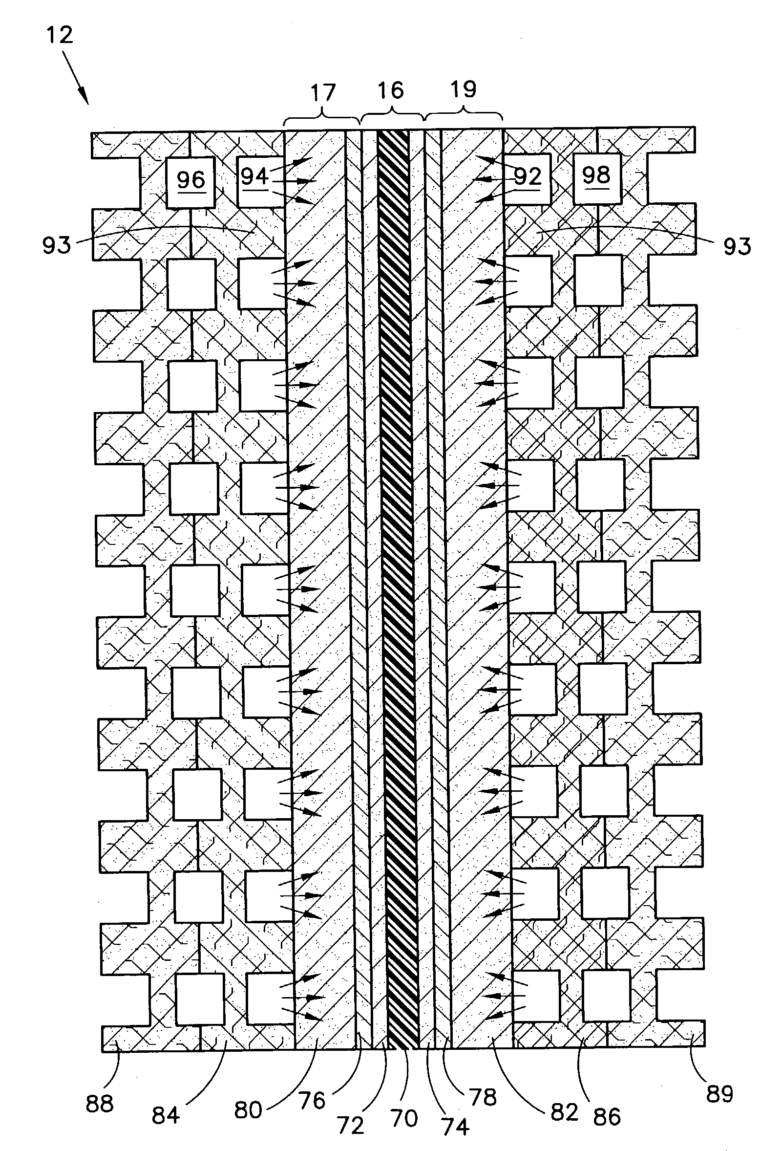 Vacuum assisted startup of a fuel cell at sub-freezing temperature