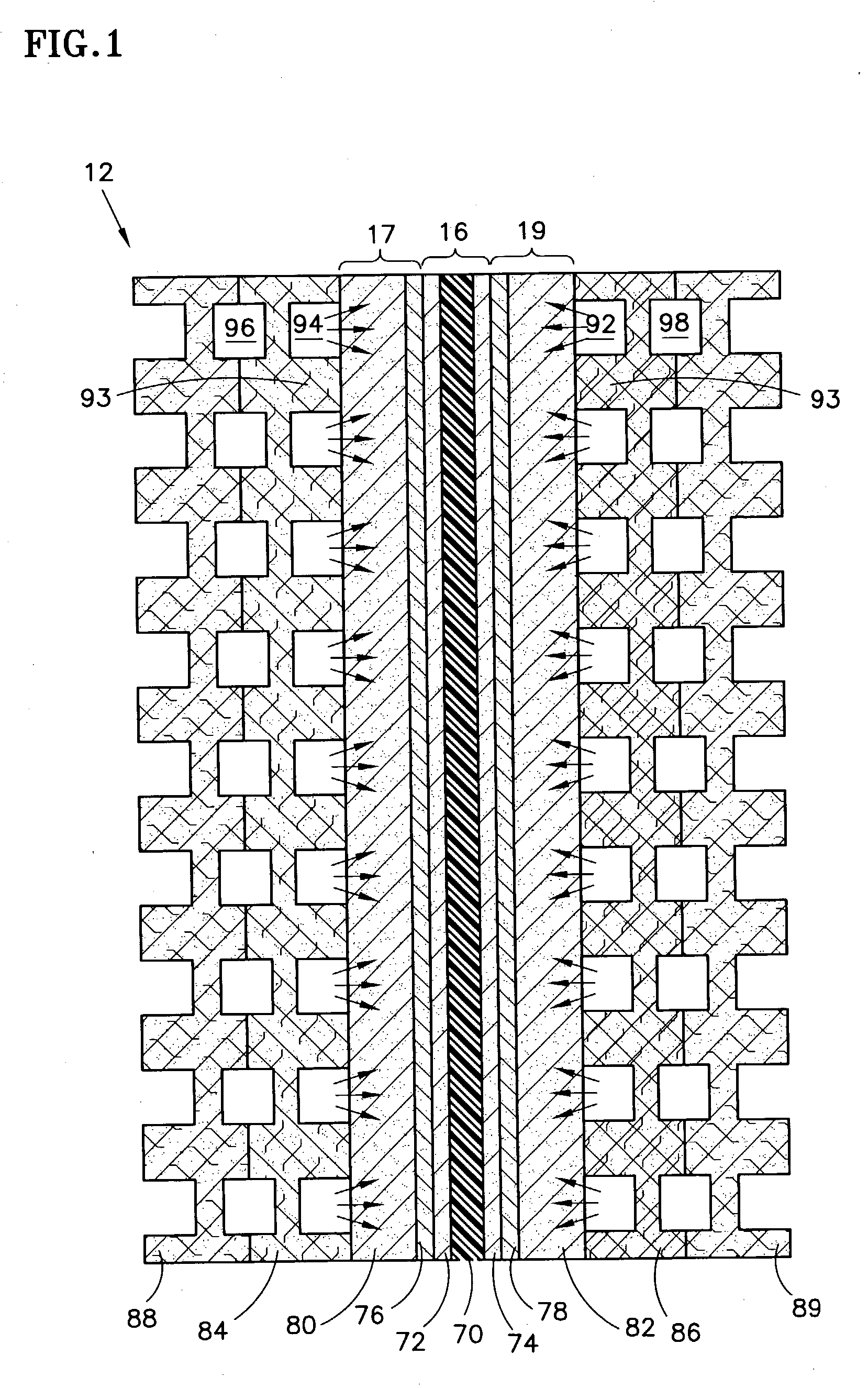 Vacuum assisted startup of a fuel cell at sub-freezing temperature