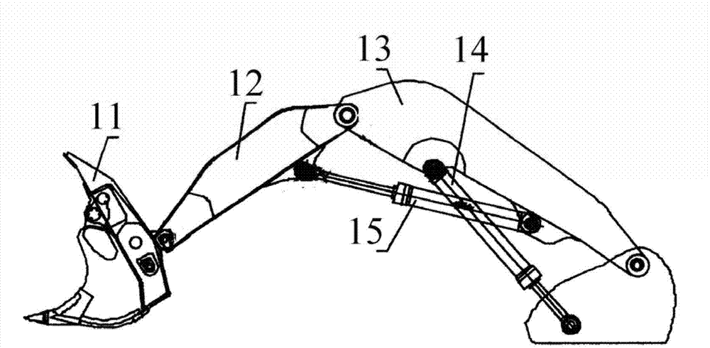 Flat-pushing control method and device of excavator and excavator