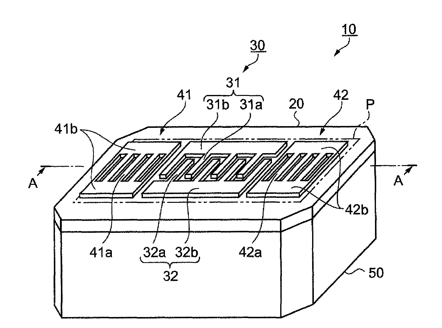 Lamb wave type frequency device and method thereof