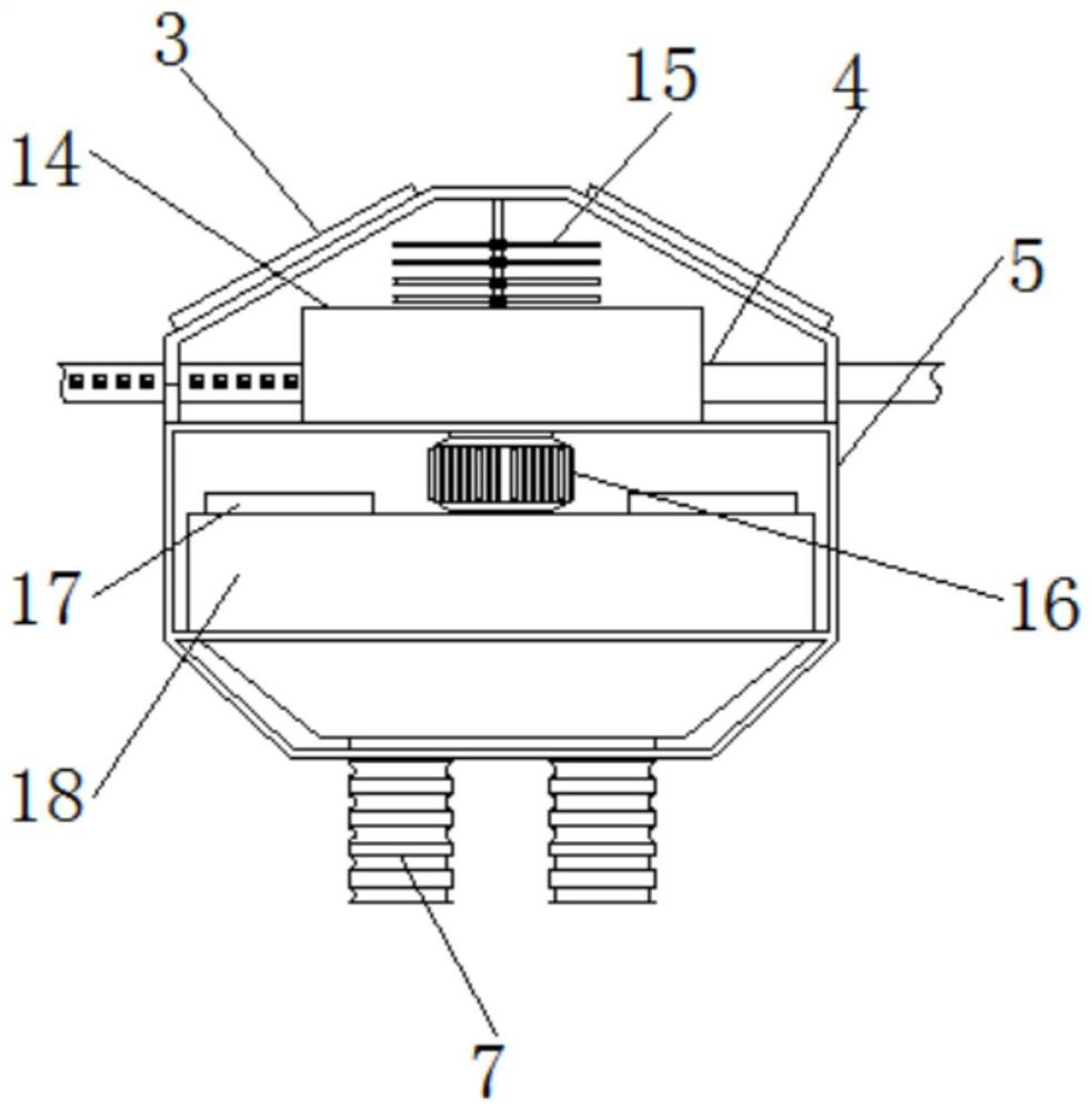 Sludge purification and dam body dredging device used for self-treatment of barrier lake