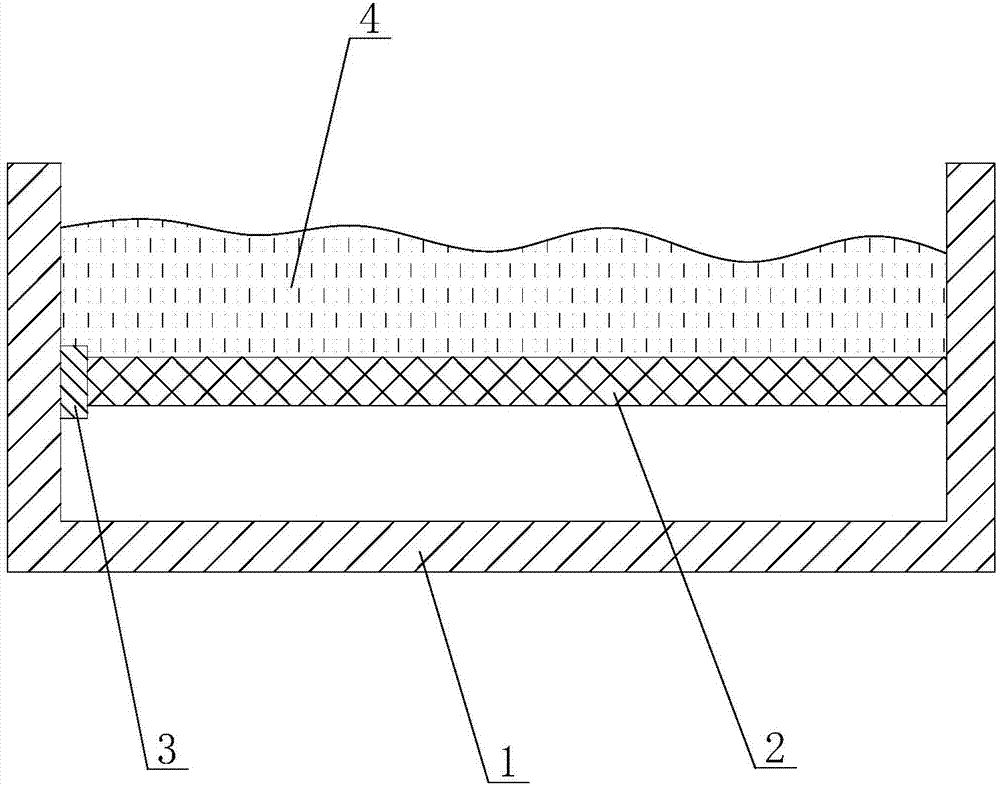 Silicon wafer grinding device used for silicon wafer treatment