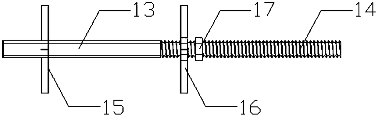 Grain storage horizontal warehouse and pouring method for grain storage horizontal warehouse wall body