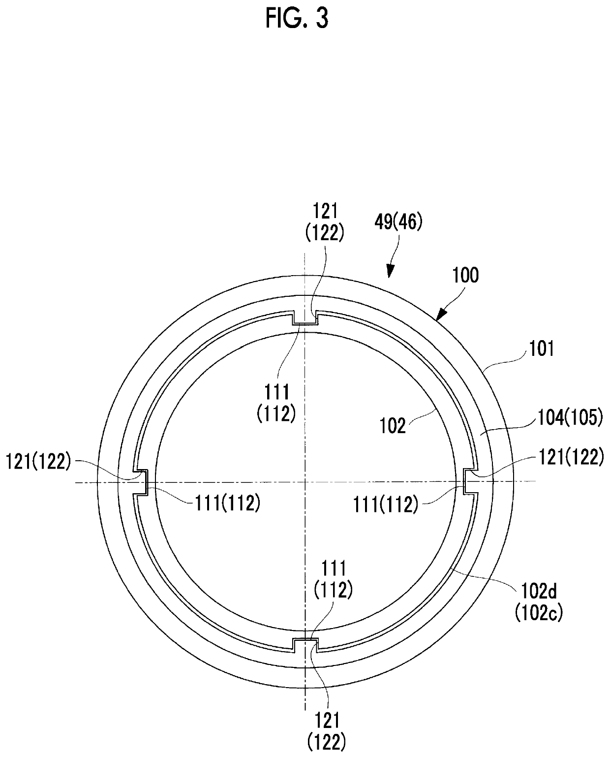 Pipe member, gasification combined power generation device, and pipe member assembly method