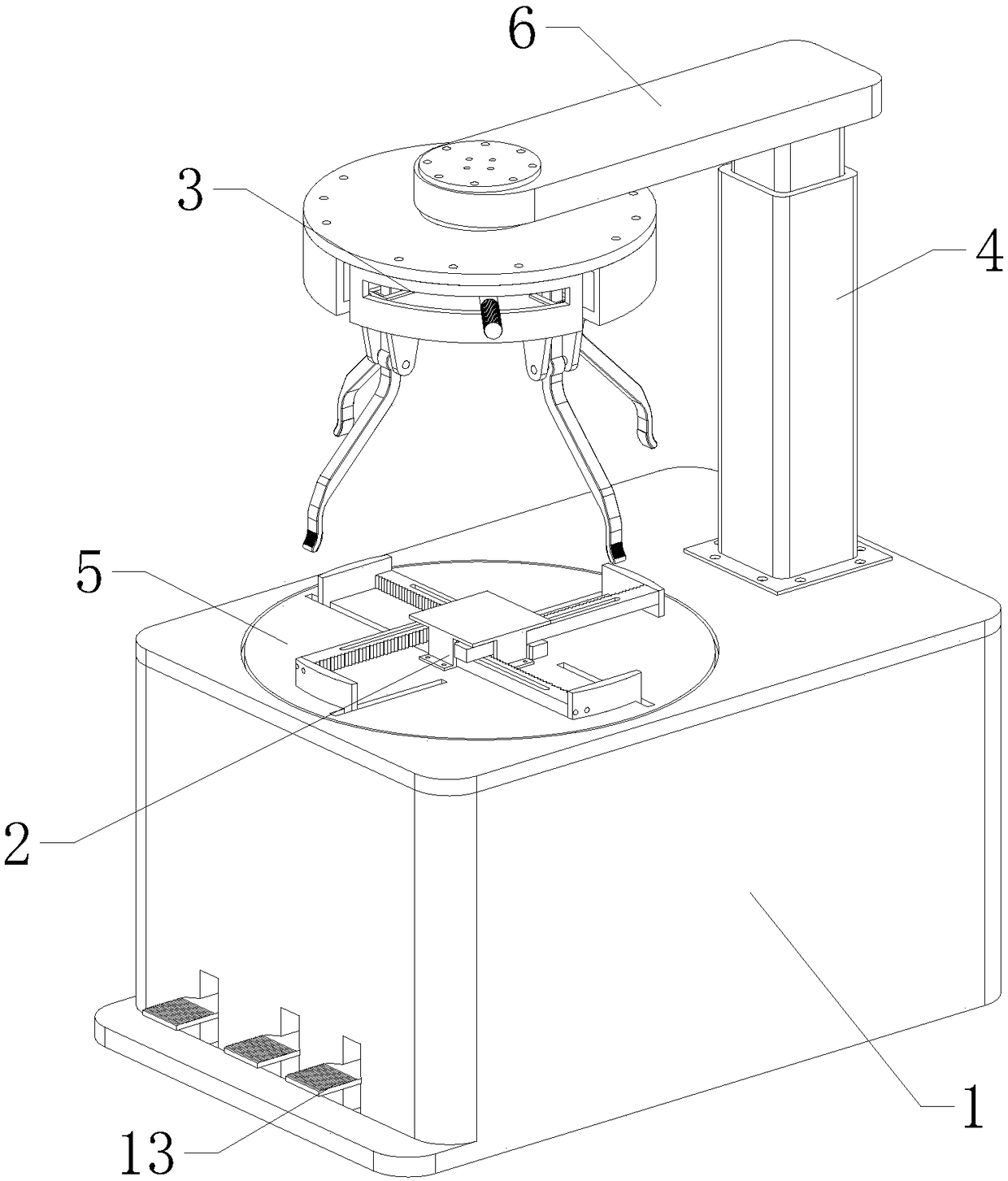 Protective dismounting equipment for low-flatness-ratio tyre