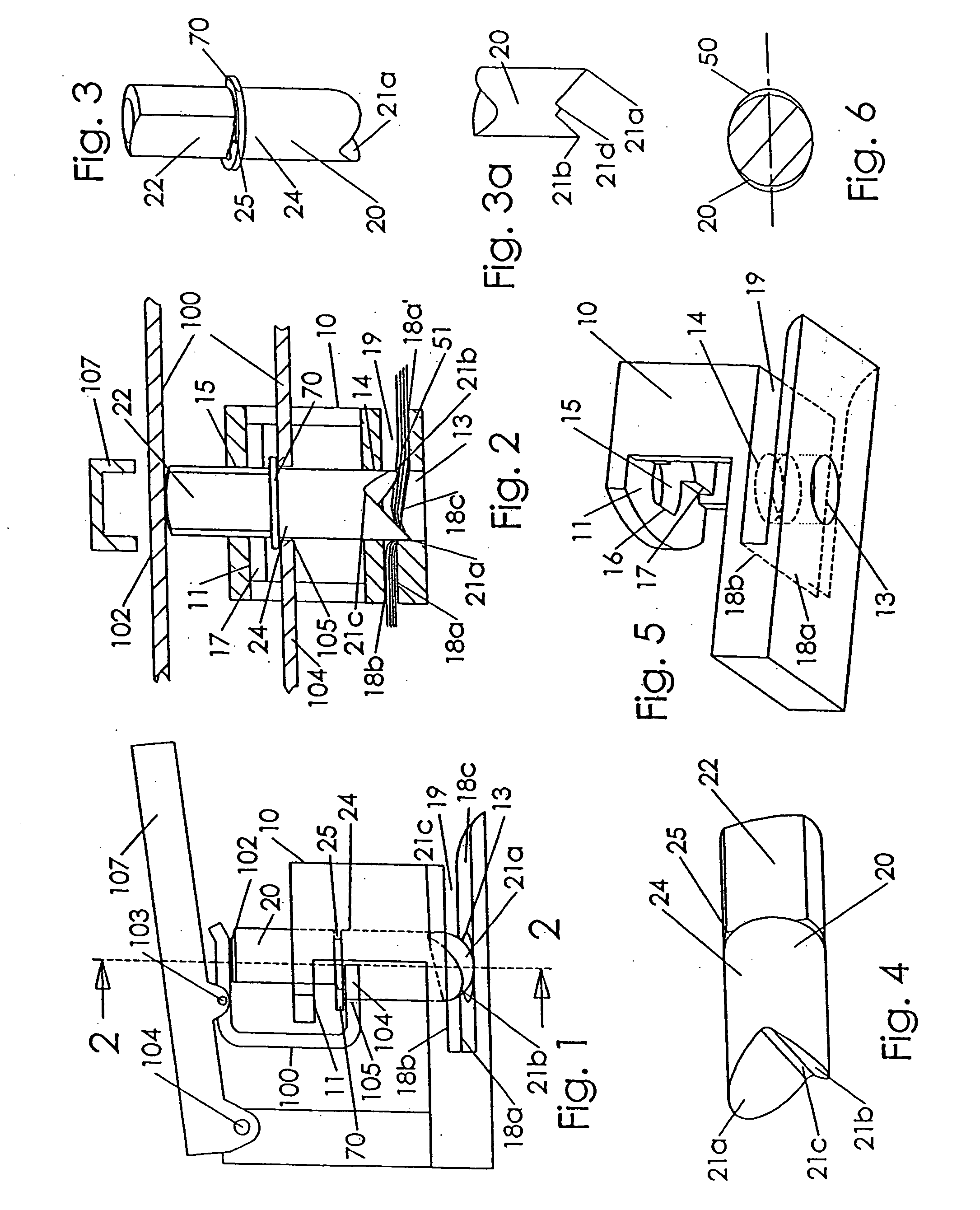 Hole punch element