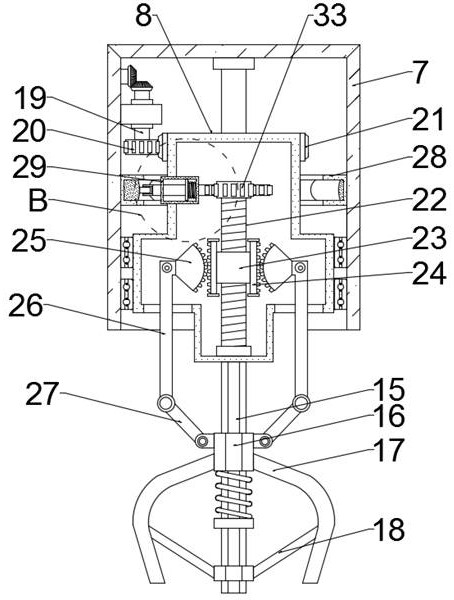 Conveying device for producing dry-mixed mortar powder