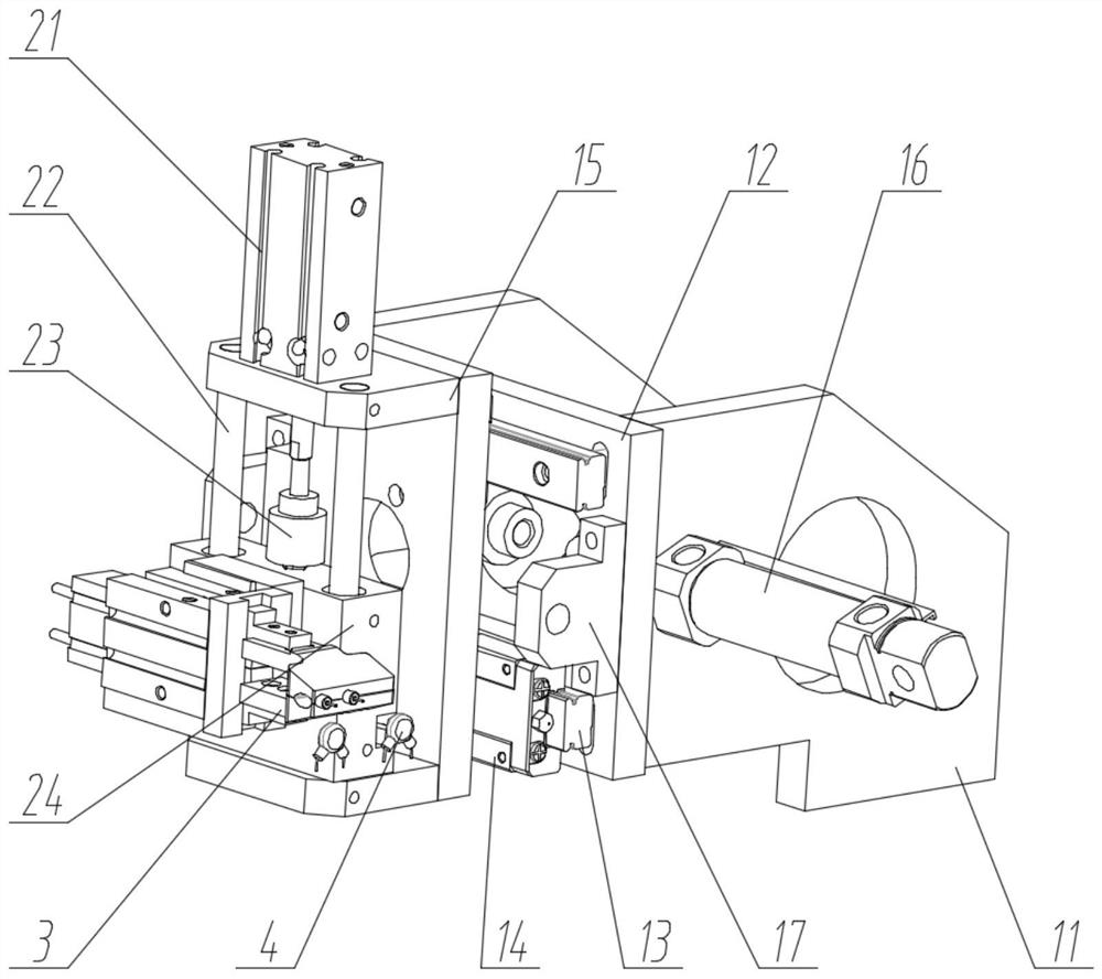 Small thin-wall refrigeration pipe grading conveying device for logistics cold chain storage