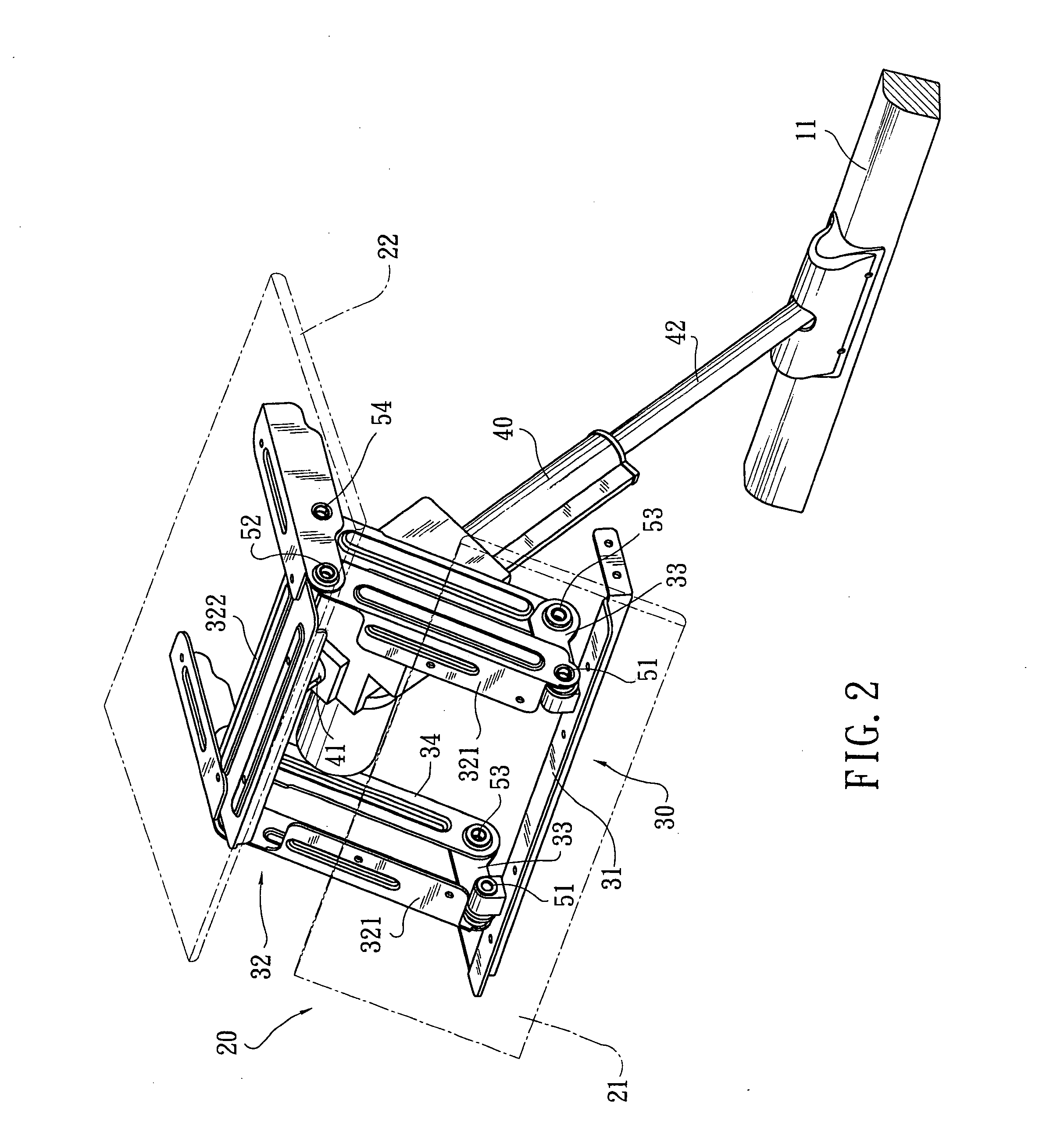 Seat elevating mechanism for chair