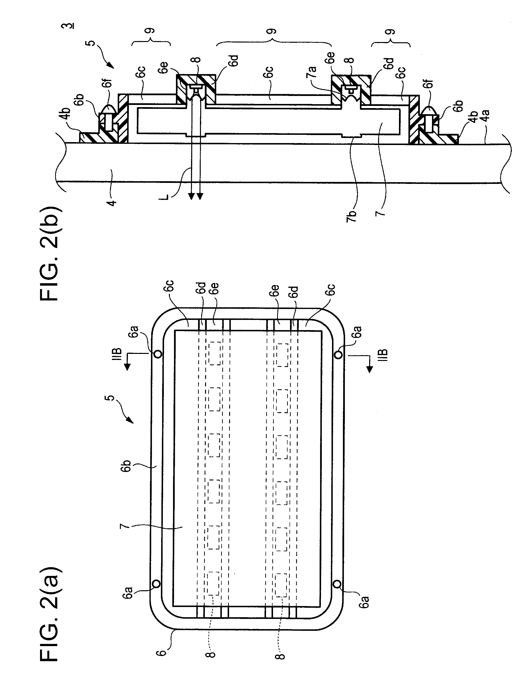 Vehicular lamp and window unit