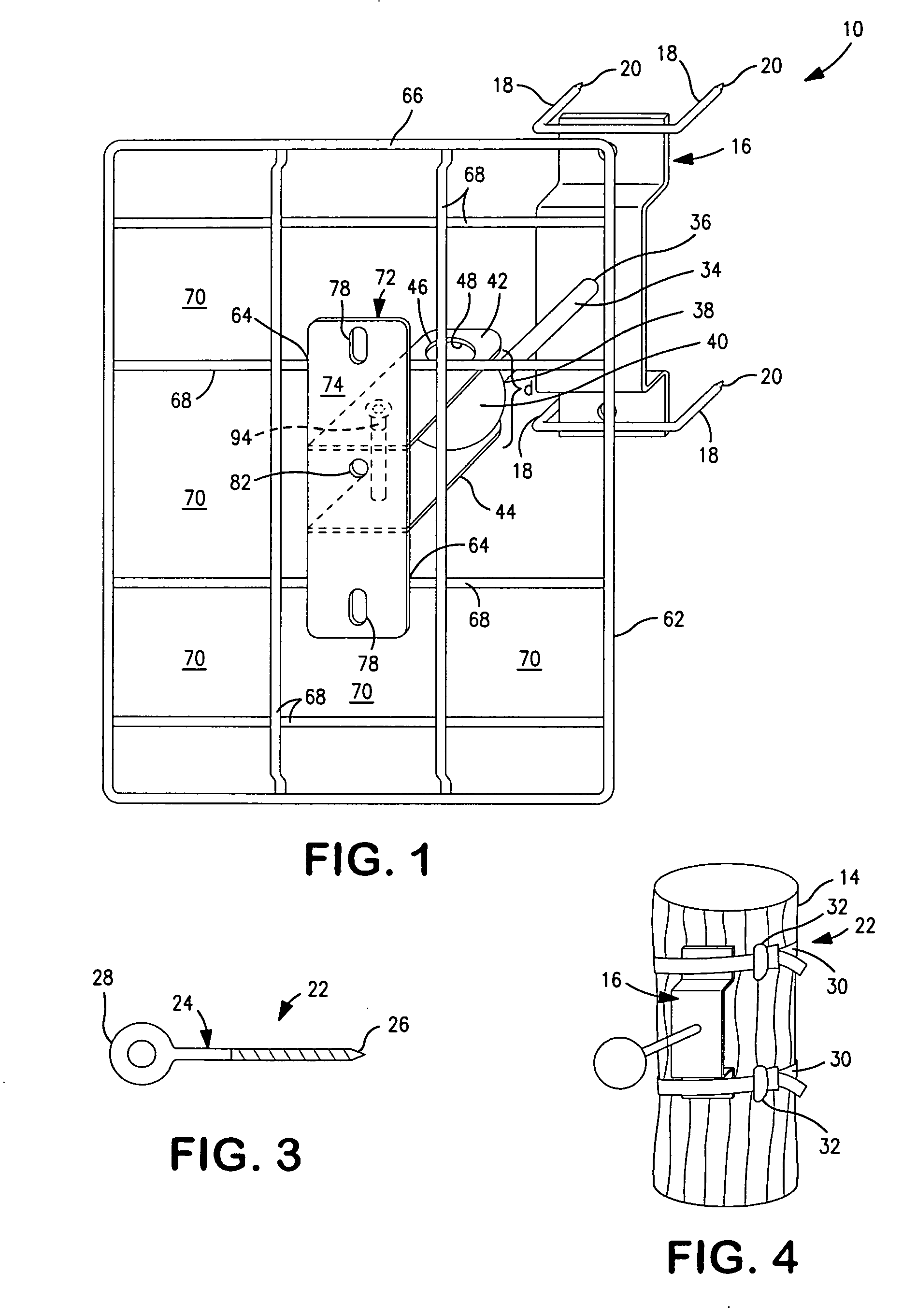 Adjustable mount for securing a camera, video camera, etc. to another member