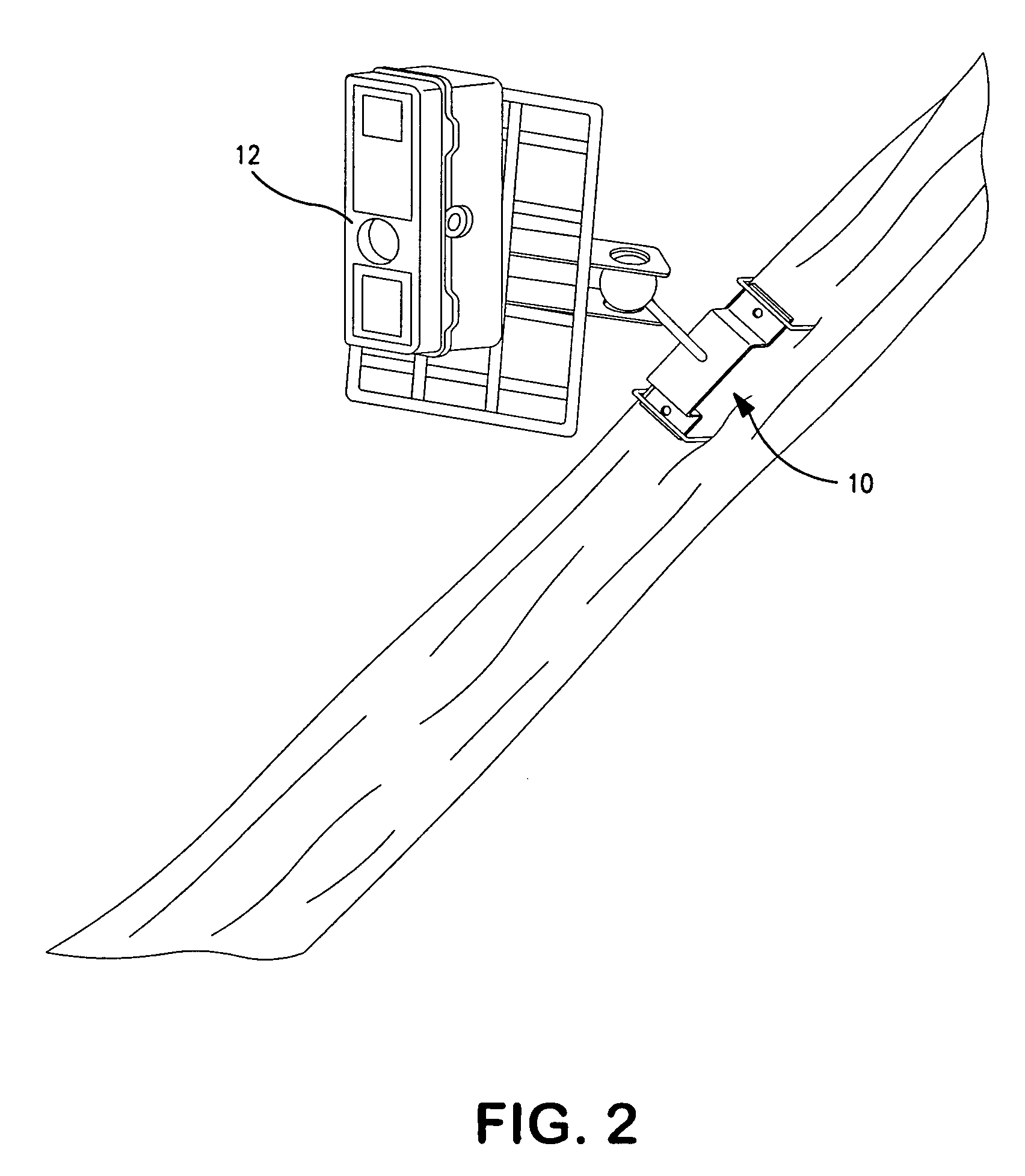 Adjustable mount for securing a camera, video camera, etc. to another member