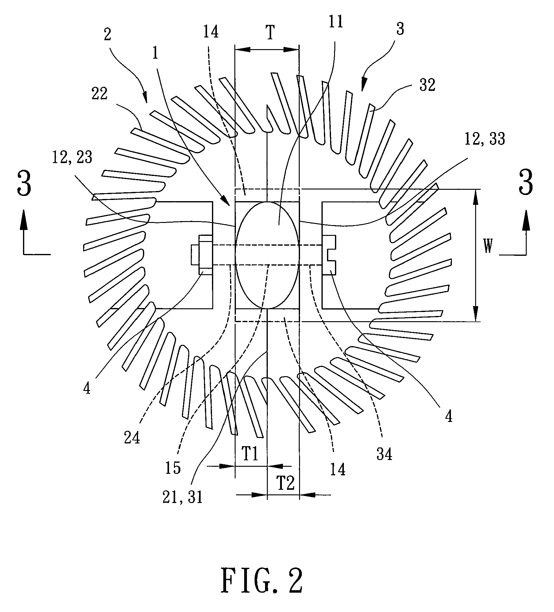 Light emitter with heat-dissipating module