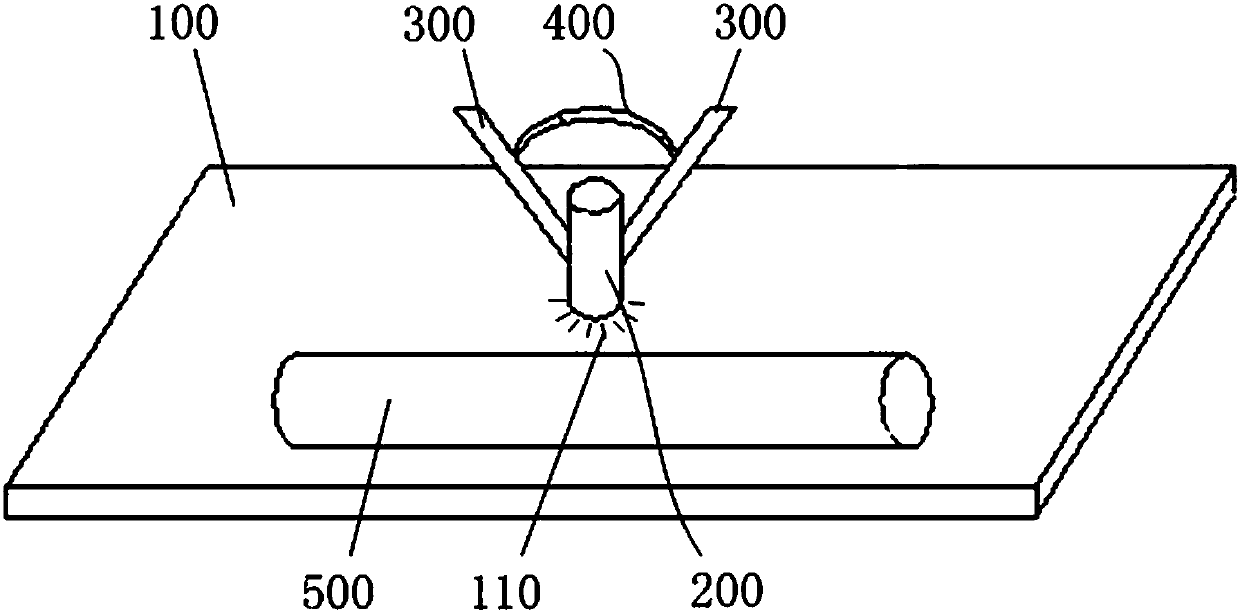 Method and device for releasing stress of flexible photovoltaic module packaging film