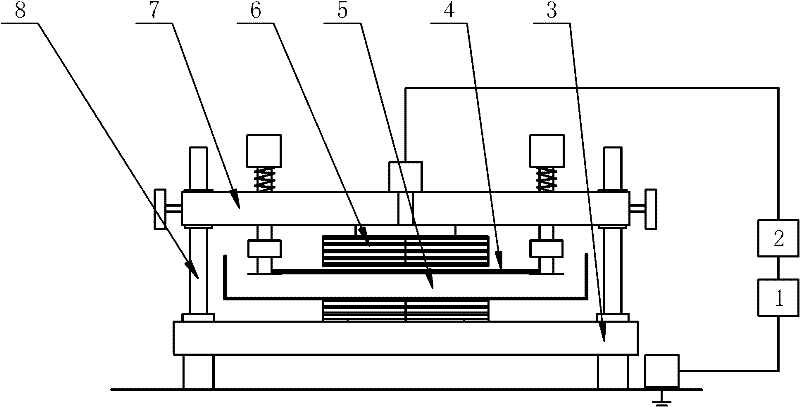 Deep treatment method for up-to-standard printing and dying industry wastewater