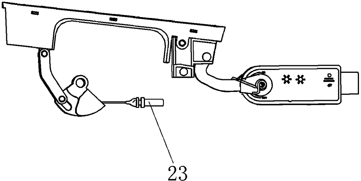 Automobile multifunctional hidden type outer handle