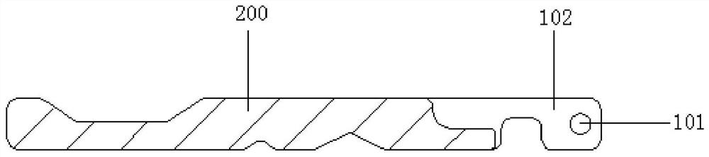 A kind of double-sided adhesive product skip small edge processing method