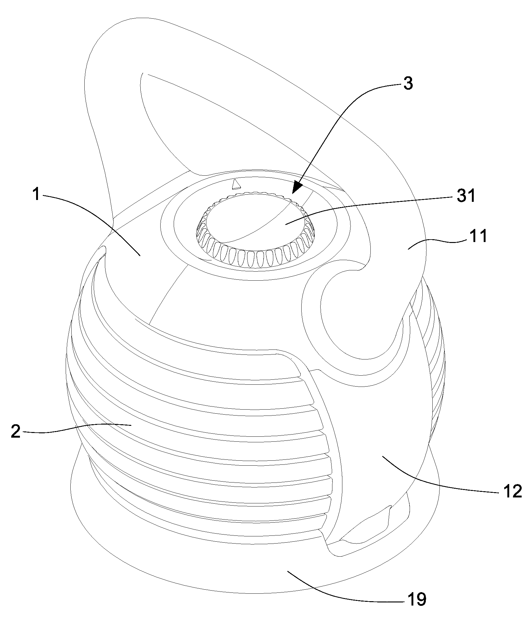 Weight-adjustable kettle-shaped dumbbell