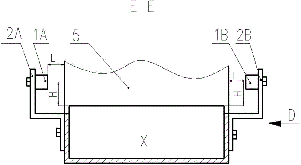 Chip plugging detection device for chain plate type chip remover