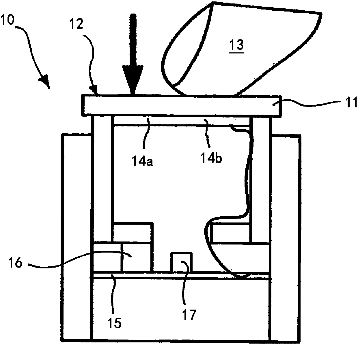 Control device for vehicle and method for operating such control device