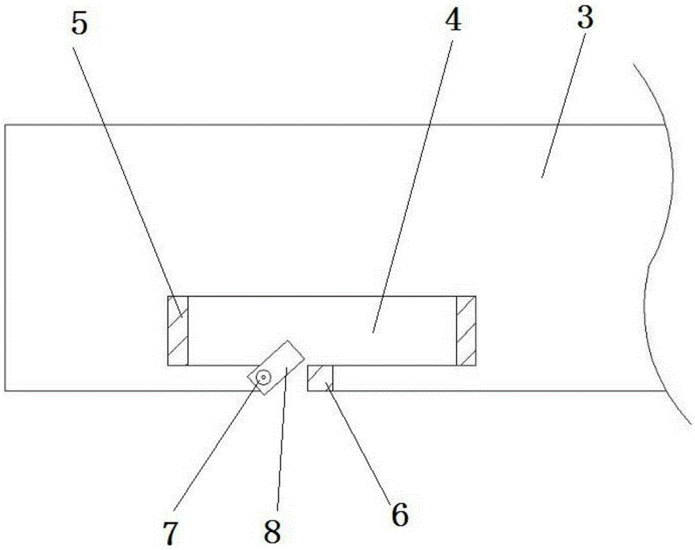 Adsorbing and fixing device for electric power tool