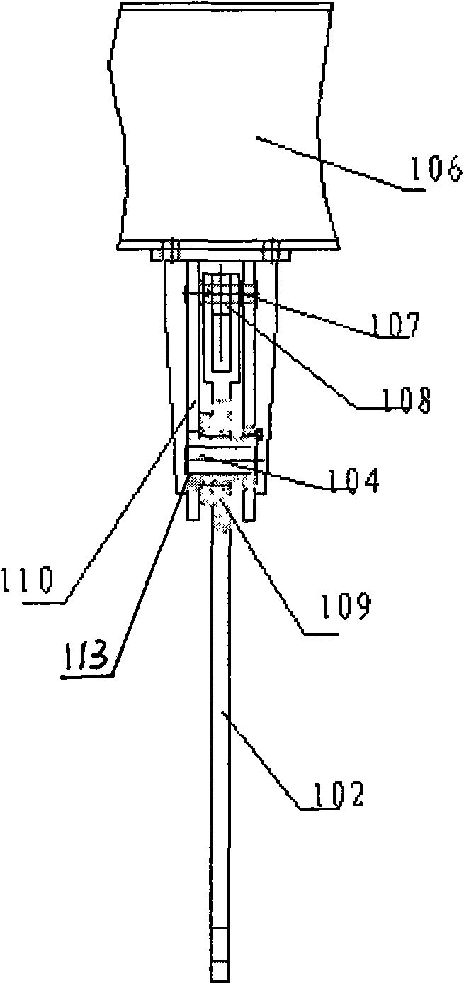 Pipe pile lower die and lifting system thereof