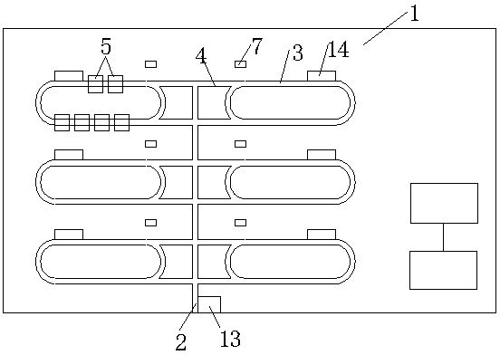 Automatic pick and place tool box system