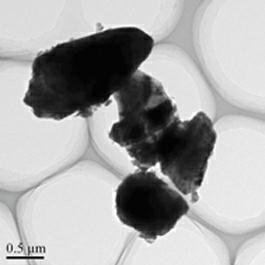 Tungsten-doped vanadium dioxide powder material and preparation method thereof