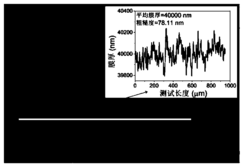 X-ray detector based on perovskite single crystal particle composite film and preparation method thereof