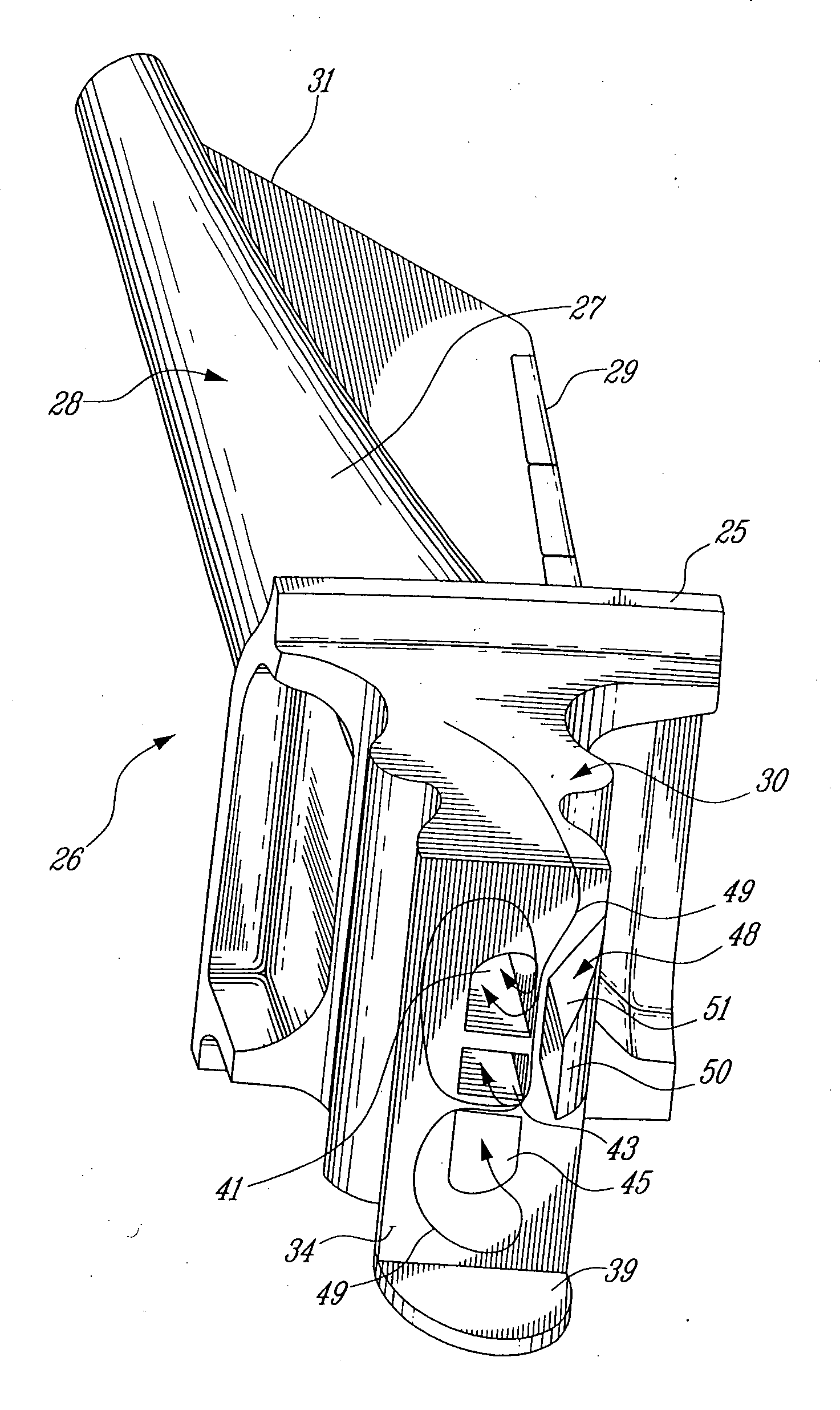 Blade inlet cooling flow deflector apparatus and method