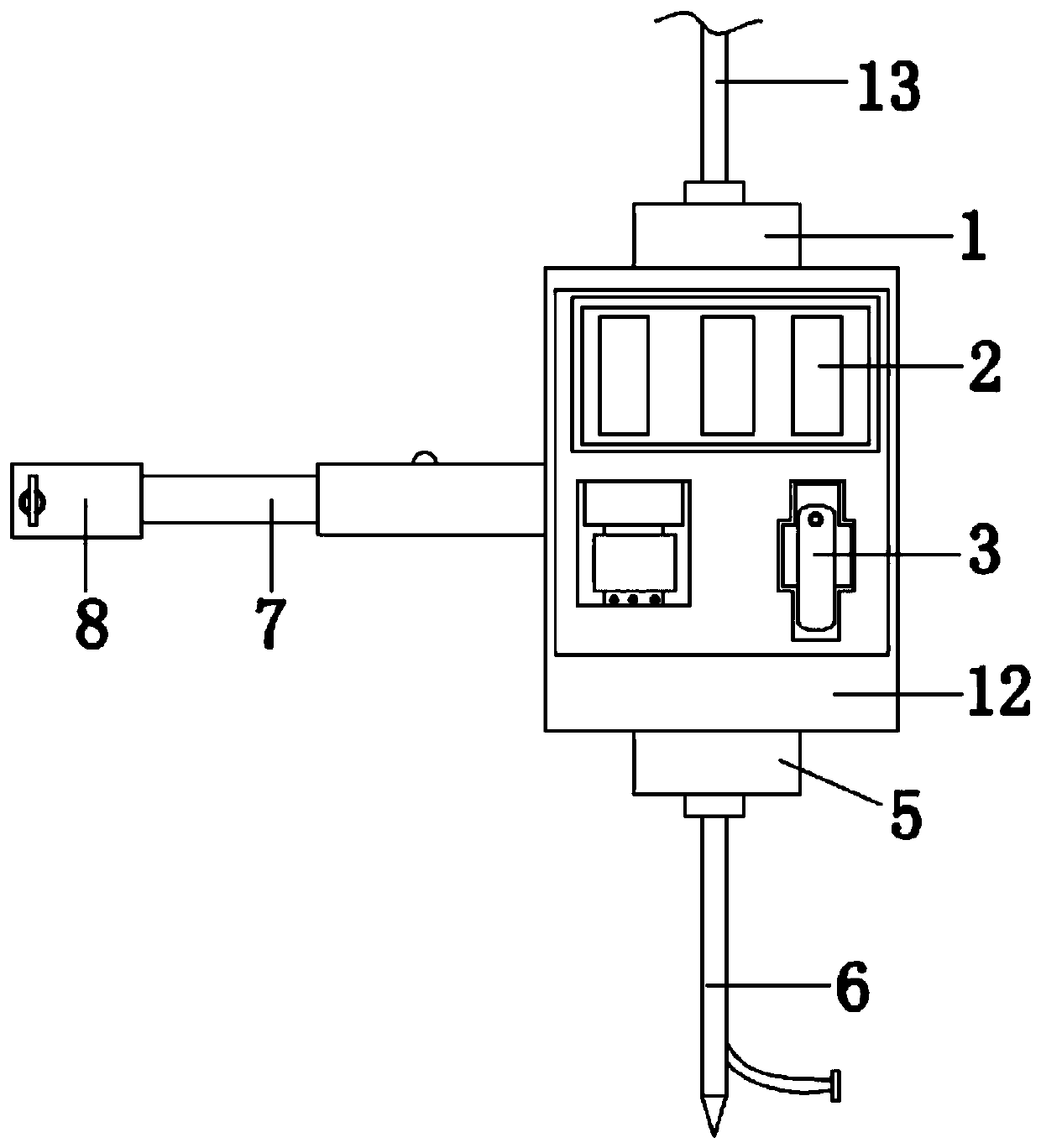 Gravity intravenous infusion care management device and using method thereof