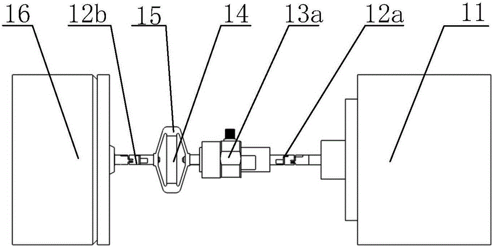 Piezoelectric active vibration isolating mechanism and method for reducing inherent frequency of vibrating system