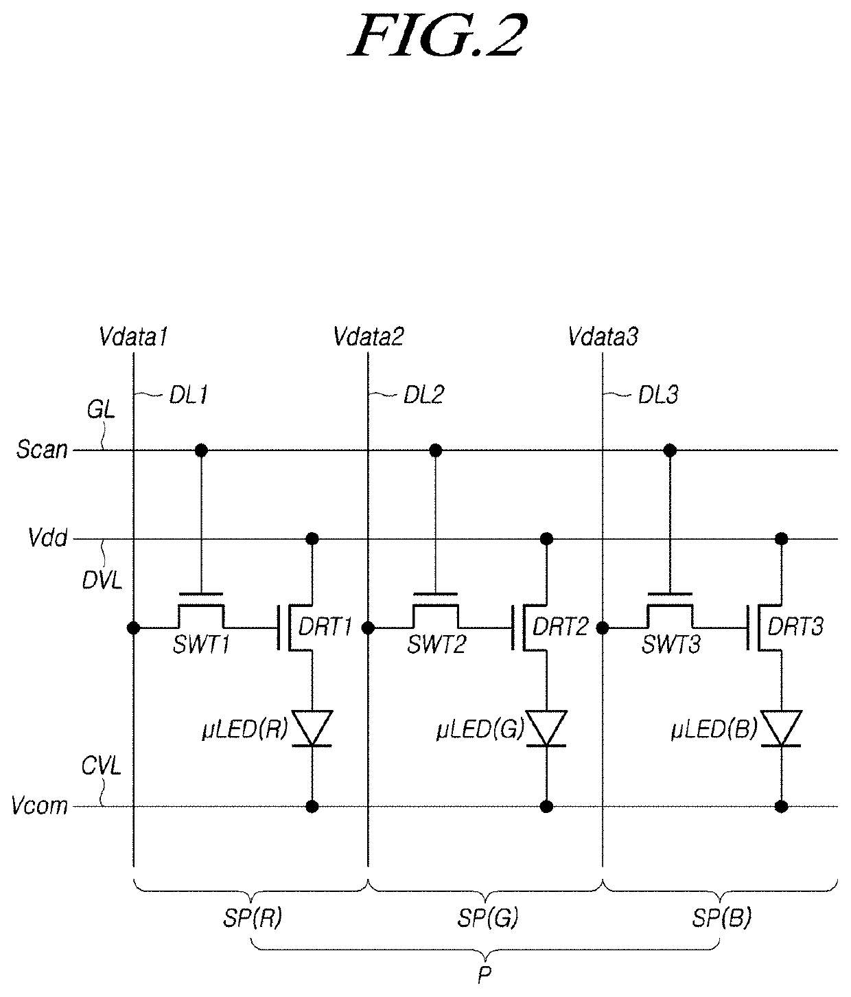 Light-emitting diode chip and micro display device