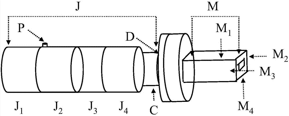 Full-body graining polyethylene plastic wood composite and preparation method thereof