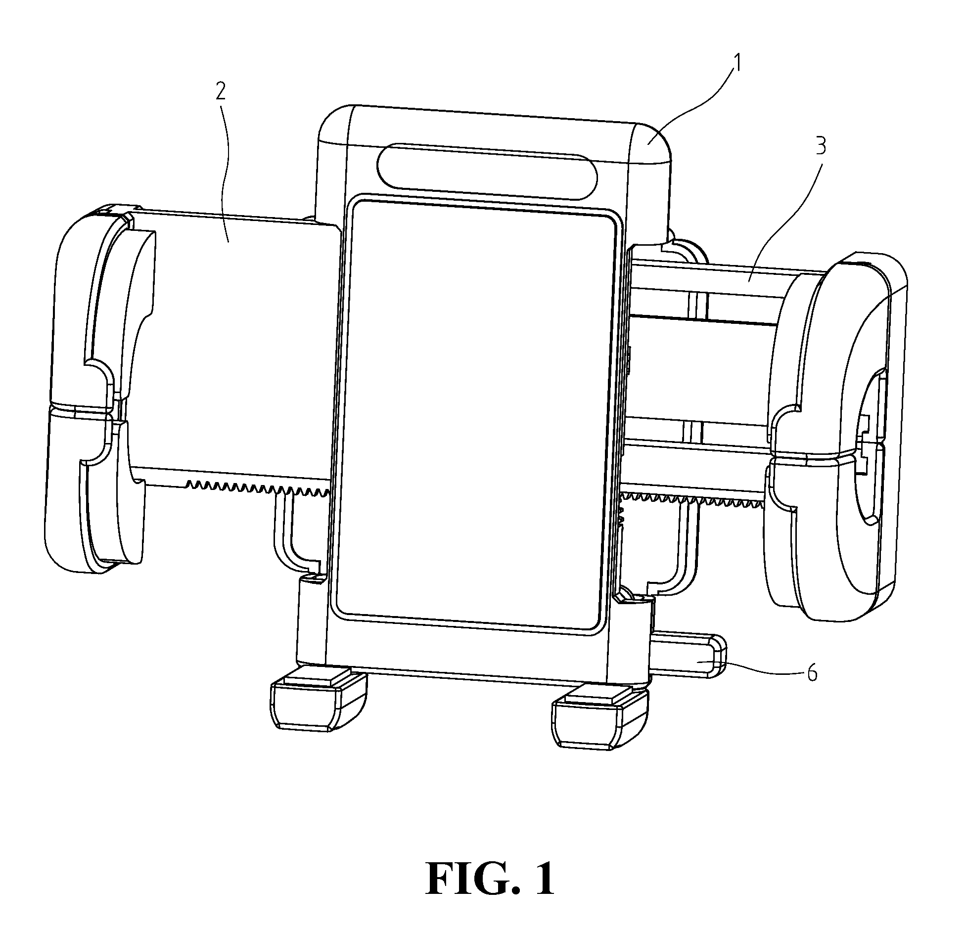 Holding device for electronic apparatus