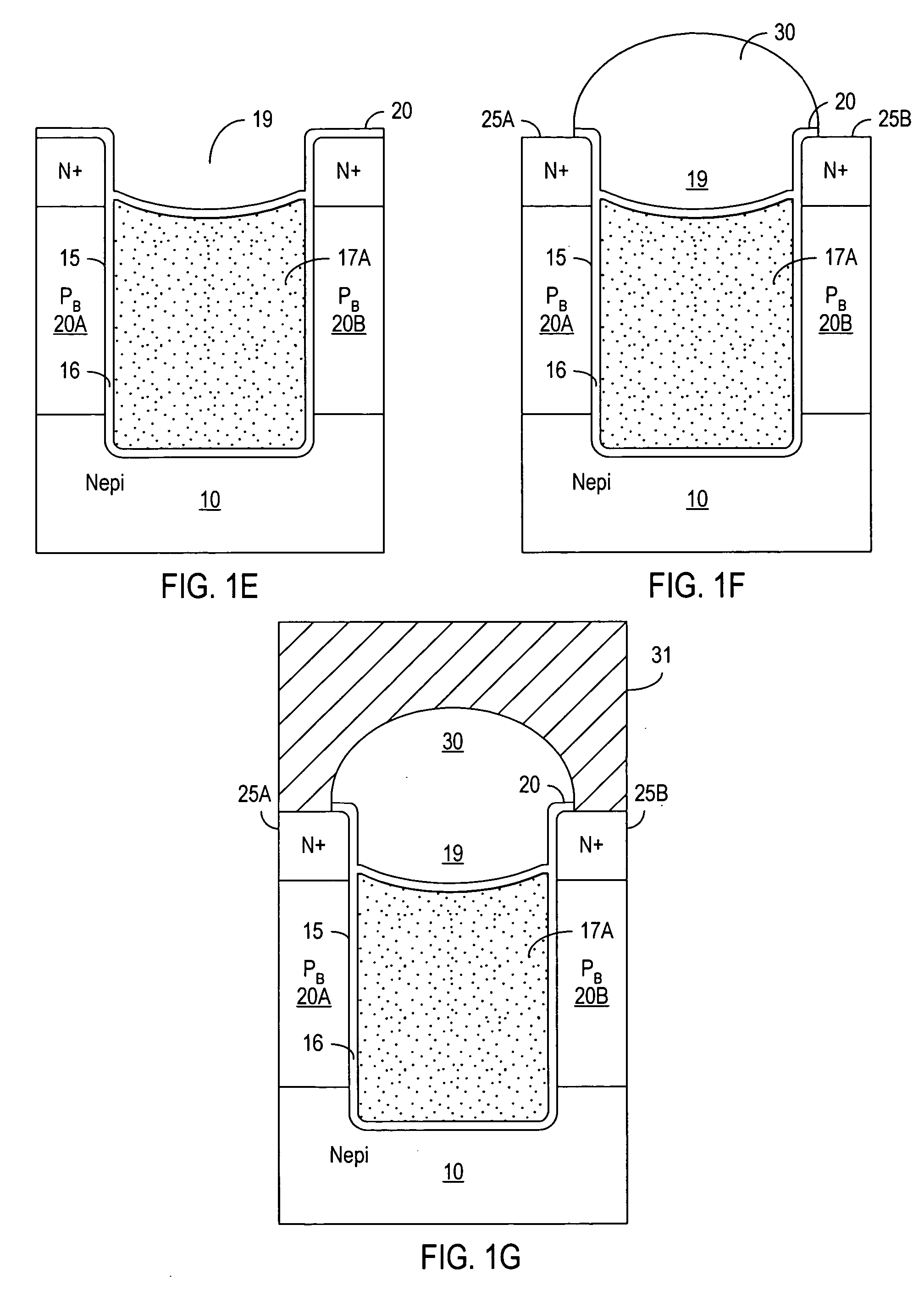 Trench power MOSFET with planarized gate bus