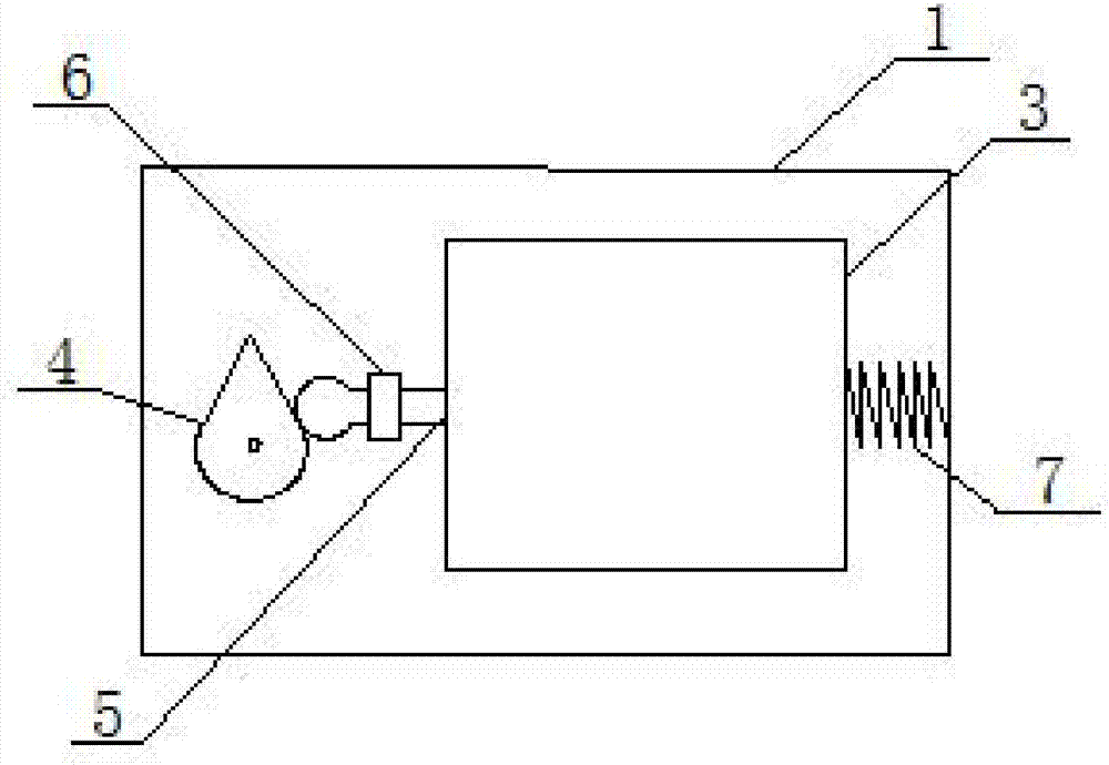 Oil bath pan with automatic tightening and oscillation functions