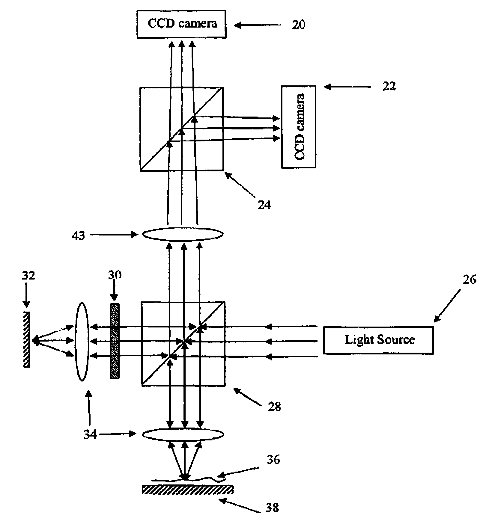 Determination of thin film topography