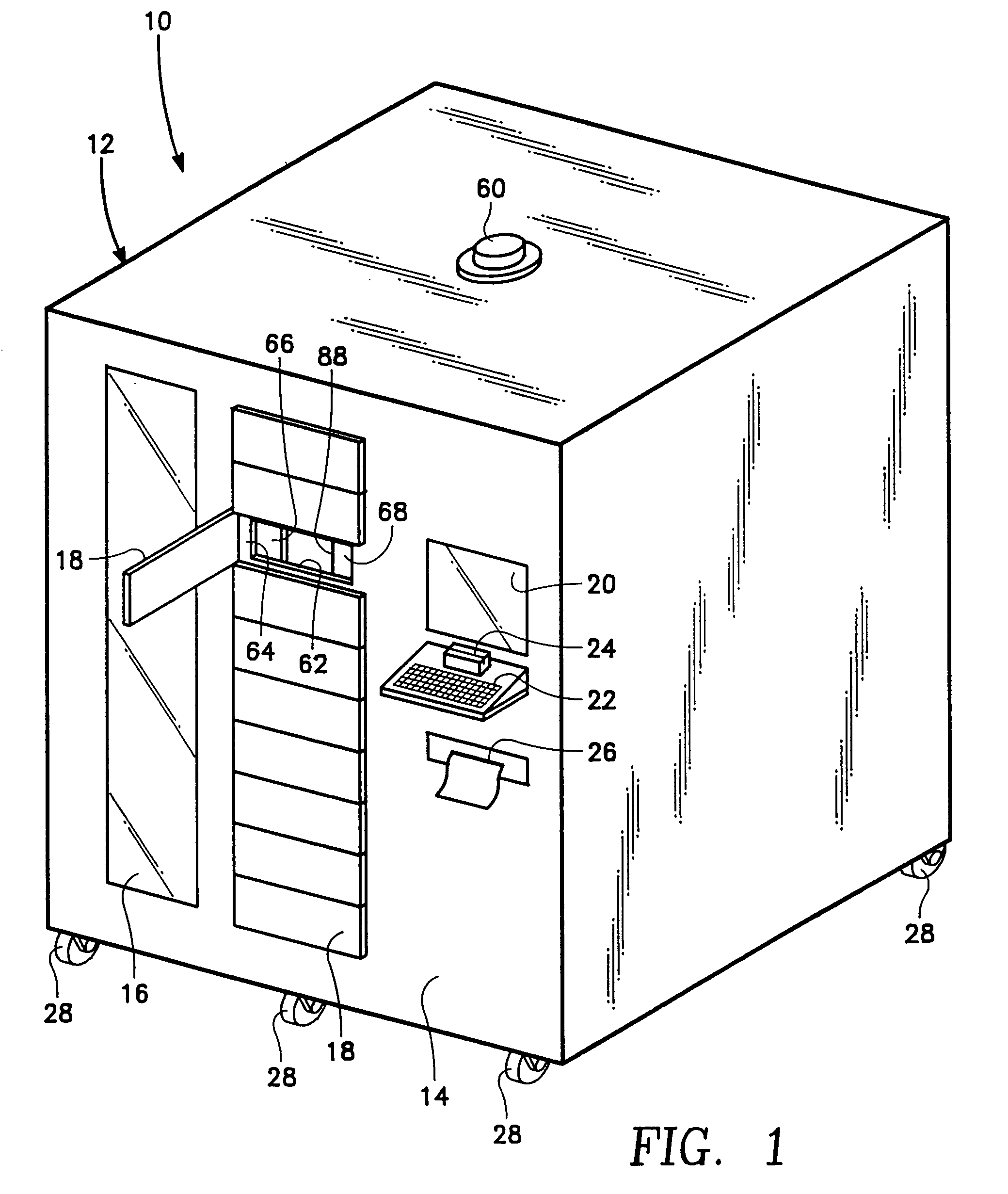 Tool vending machine and method therefore